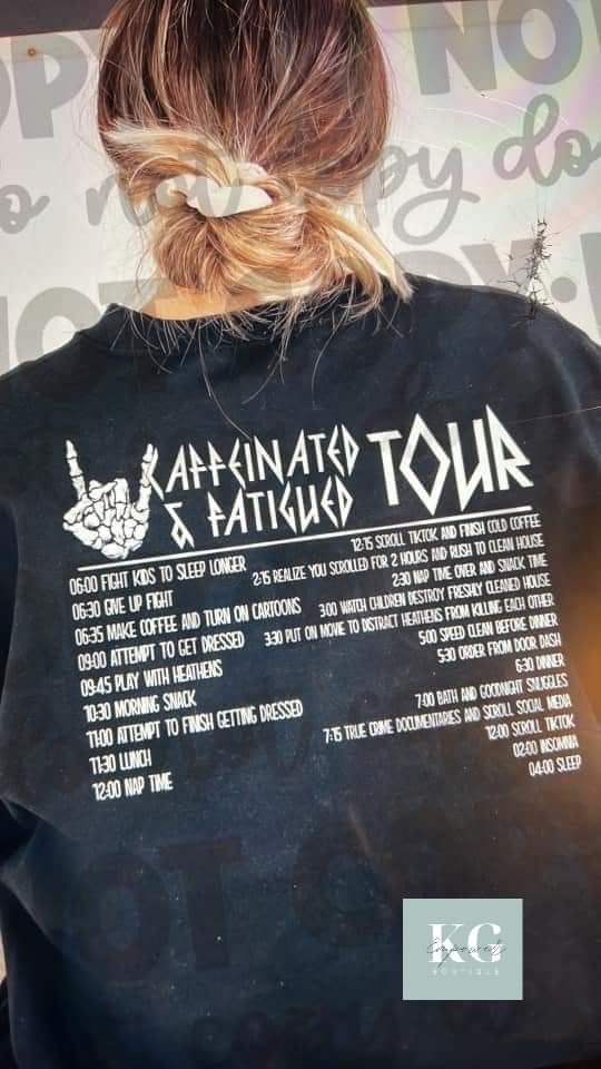 Motherhood World Tour Front and Back Design