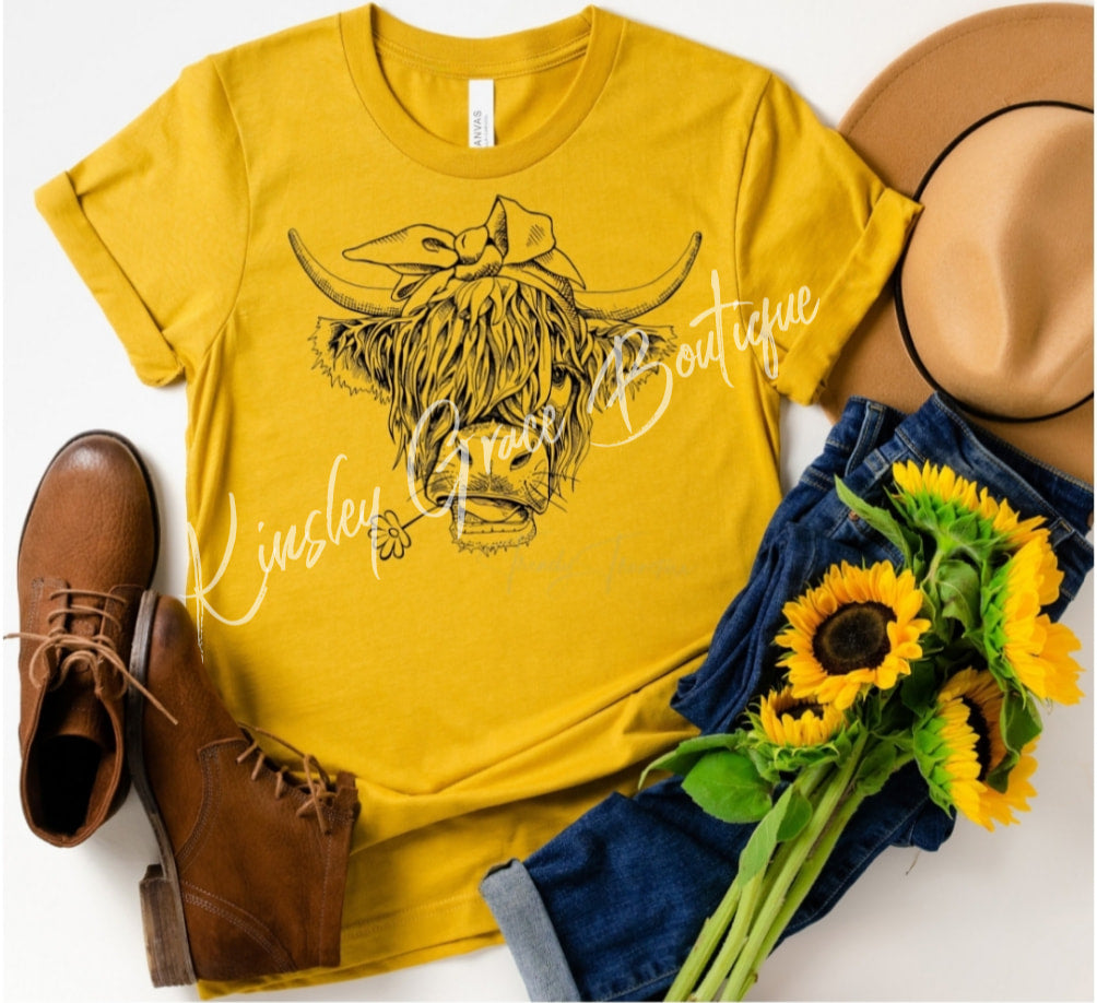 Shaggy Cow