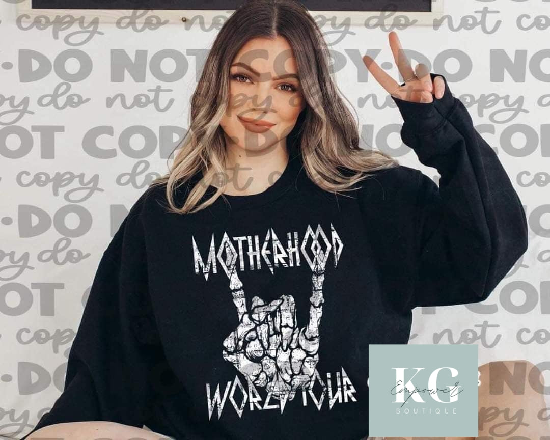 Motherhood World Tour Front and Back Design