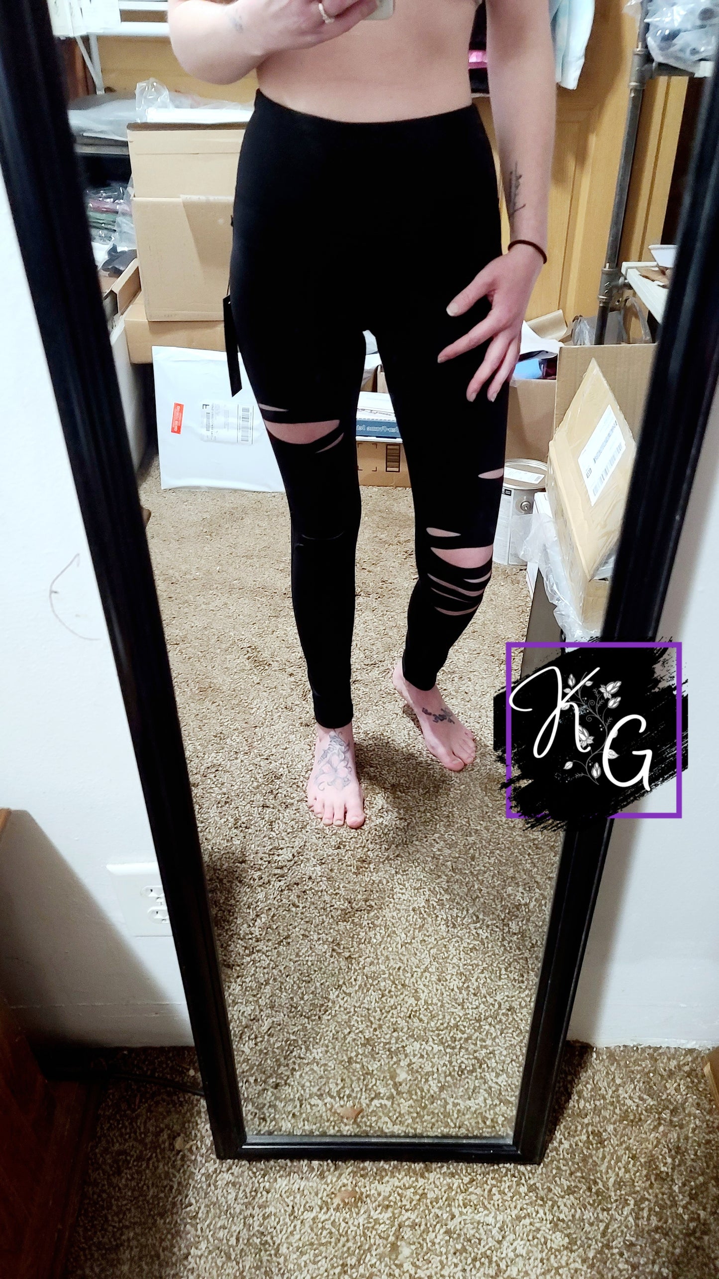 Laser Cut Leggings
