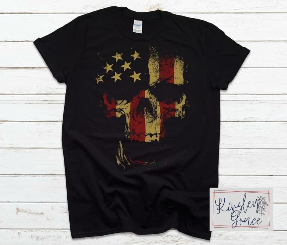 Skull & Flag