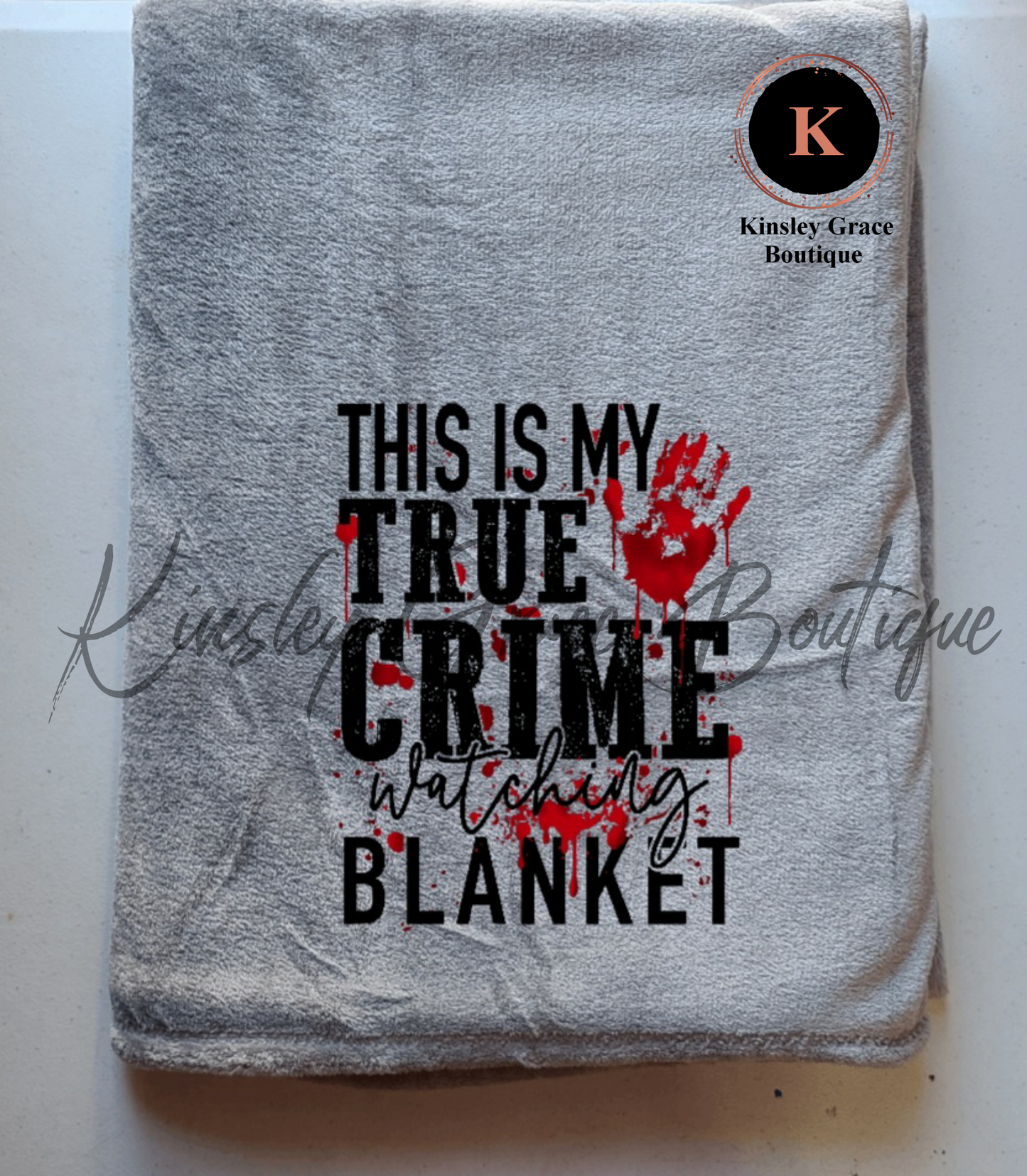 True crime blanket
